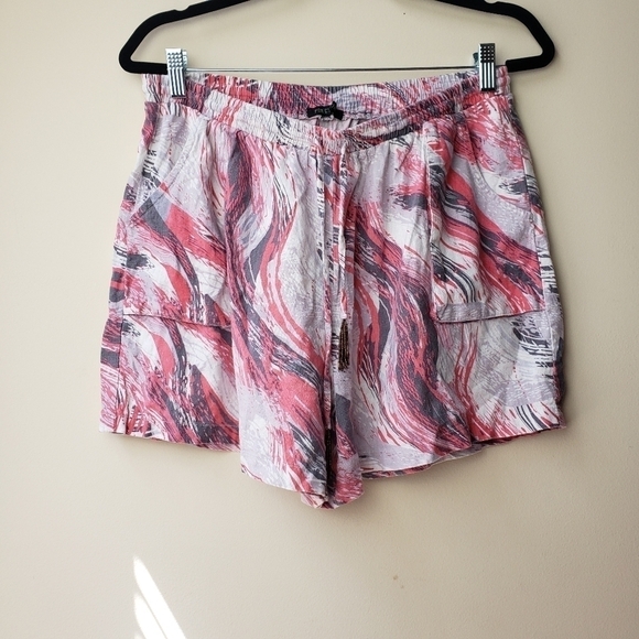 For Cynthia Pants - FOR CYNTHIA Floral Summer Shorts